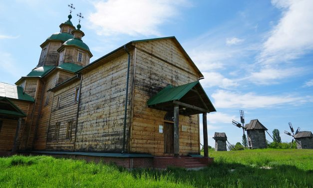 Images from Ukraine: A folk village where visitors can experience the life of past generations