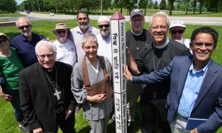 Milwaukee’s interfaith community installs new multi-language monument as a proclamation for peace