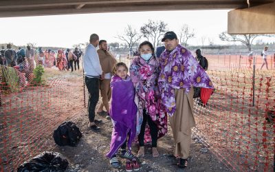 Detained in the cold: Overcrowded cells built for adults at border facilities is no place for children