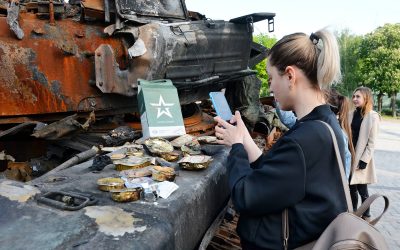 Destroyed War Machines: Ukraine follows the ancient practice of trophy displays to ridicule Russia