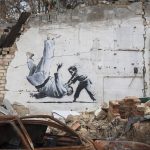 Famed British artist Banksy seeds inspirational art amid Ukraine’s war ruins in Borodyanka