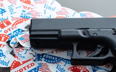 How the presence of armed vigilantes outside voting places ensures a corrupt one-party government