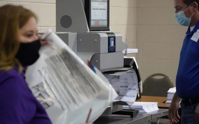State law for counting absentee ballots means full results from Election Day voting could take time