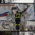 Occupation Billboards: Russia’s propaganda war has been waged in tandem with the battlefield brutality