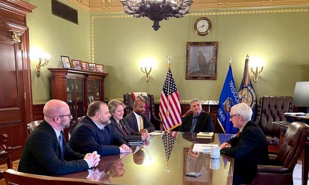 Governor Tony Evers meets with Mayors of Wisconsin’s five largest cities to discuss changes in local funding