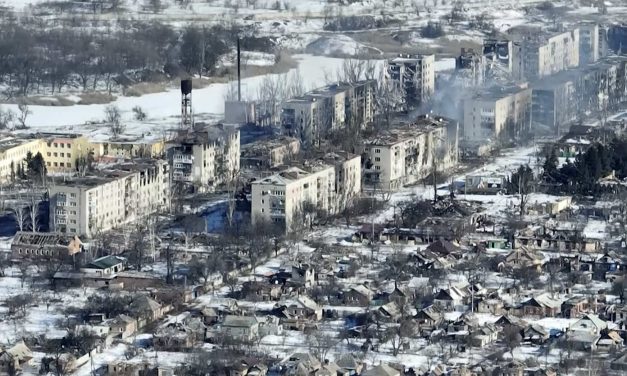 Drone footage shows the utter devastation of Bakhmut and the scale of Putin’s madness