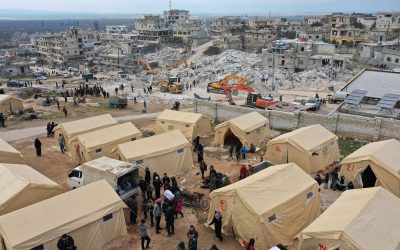 Bombed-out hospitals from Syria’s civil war make disaster recovery difficult for earthquake survivors