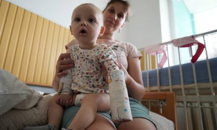Sick children wait for overseas medical treatments as a new generation is born in Ukraine during war
