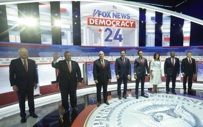 GOP candidates struggle for relevance during first 2024 Republican presidential debate in Milwaukee