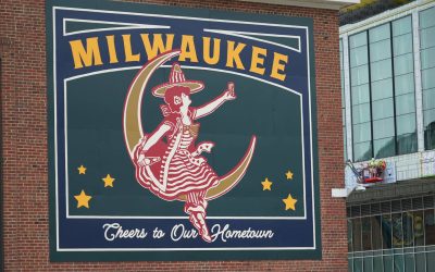 New mural at Miller High Life Theatre celebrates the iconic beer brand’s long history in Milwaukee