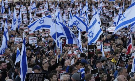 Vigils to oppose growing antisemitism held in European cities as rallies seek relief for Gaza
