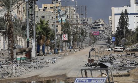 Desperation escalates along with war’s intensity as thousands break into UN aid warehouses in Gaza