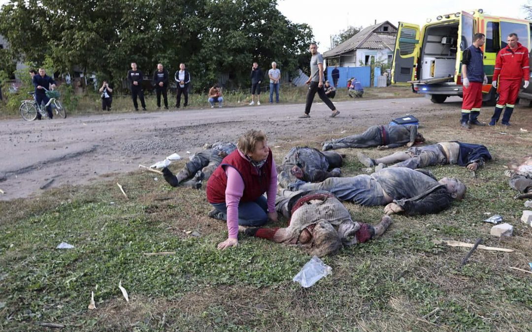 The invasion of Ukraine is a war crime and calling it a “tragedy” shelters Russia from its responsibility