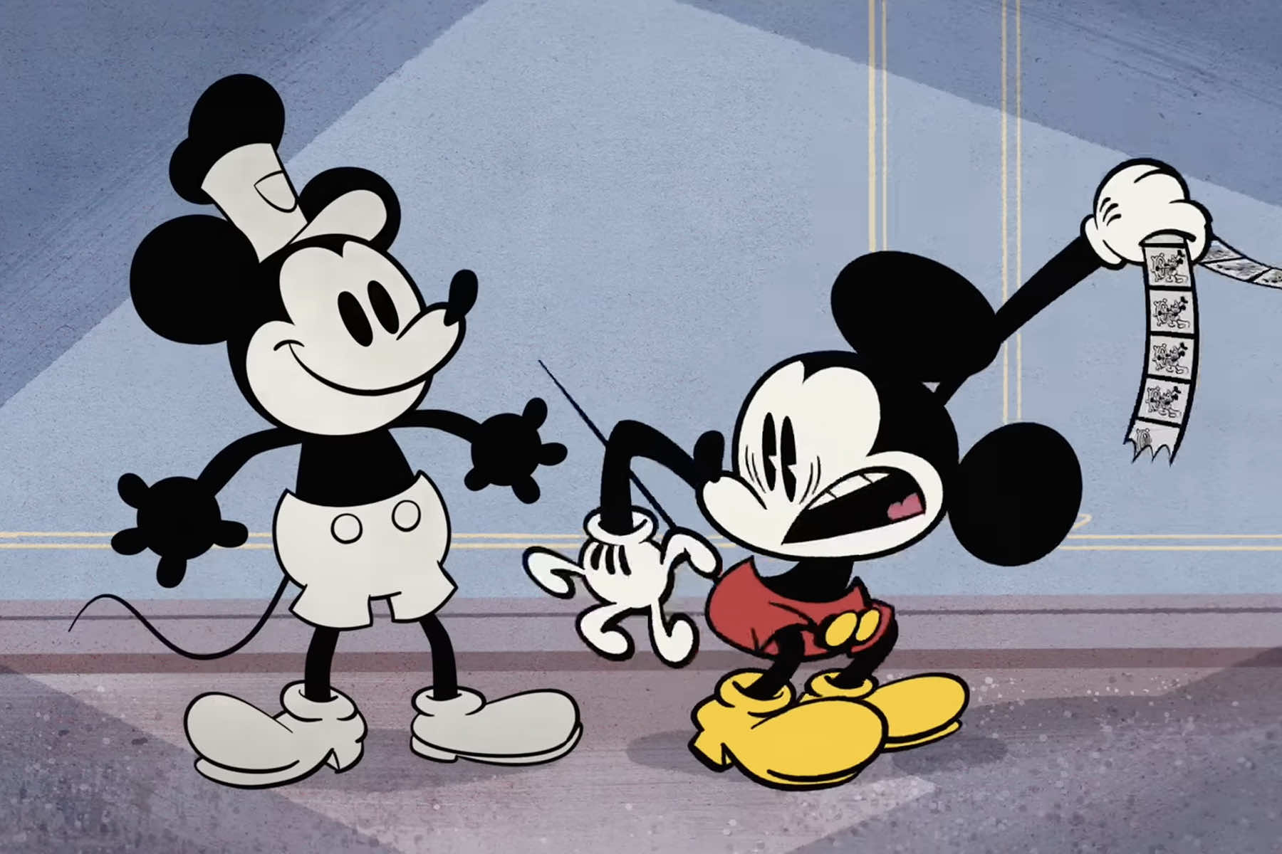 Earliest version of Mickey Mouse joins other iconic characters to