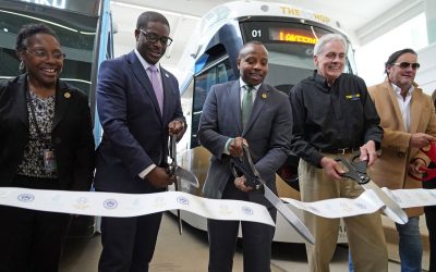 Lakefront Gateway: Milwaukee Celebrates L-Line Expansion of The Hop at The Couture’s transit hub