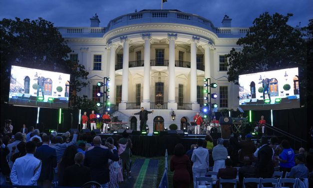 White House celebrates Juneteenth with musical tribute and warning of “old ghosts in new clothes”