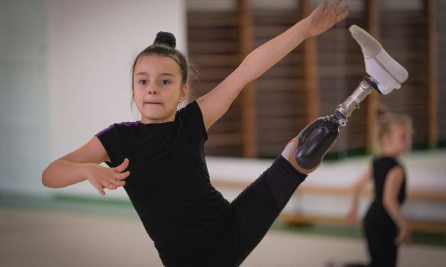 A generation of hope: Young gymnast crushed by Russian missile dreams of competing in Paralympics