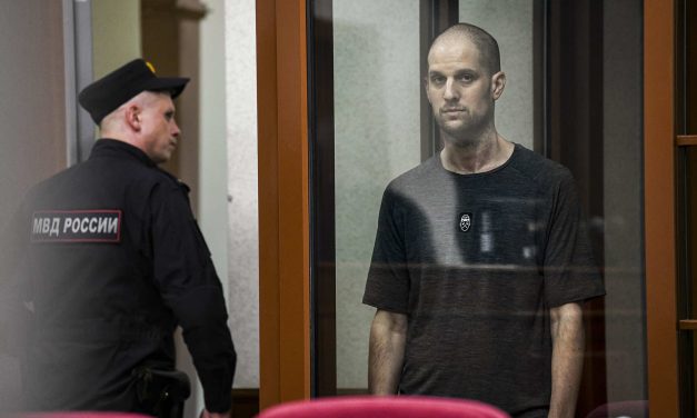 Russia concludes secretive political trial with conviction of U.S. reporter on espionage charges