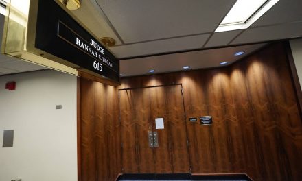A review of public spaces outside Judge Dugan’s court shows factual contradictions in FBI’s affidavit