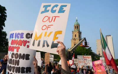 Milwaukee advocates join peaceful nationwide protests against Trump’s mass detentions by ICE in L.A.