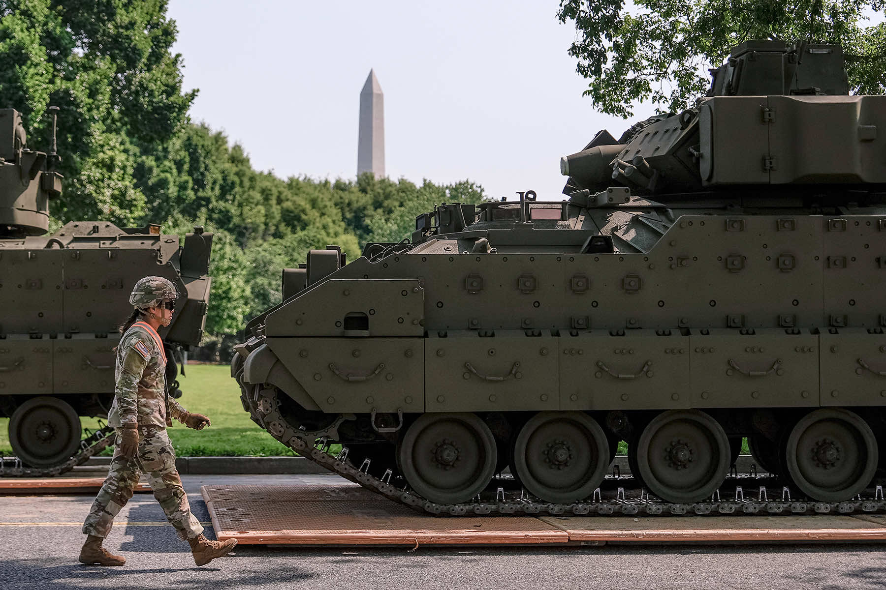 How the military spectacle marking U.S. Army’s 250th birthday will unfold under Trump’s imperial gaze