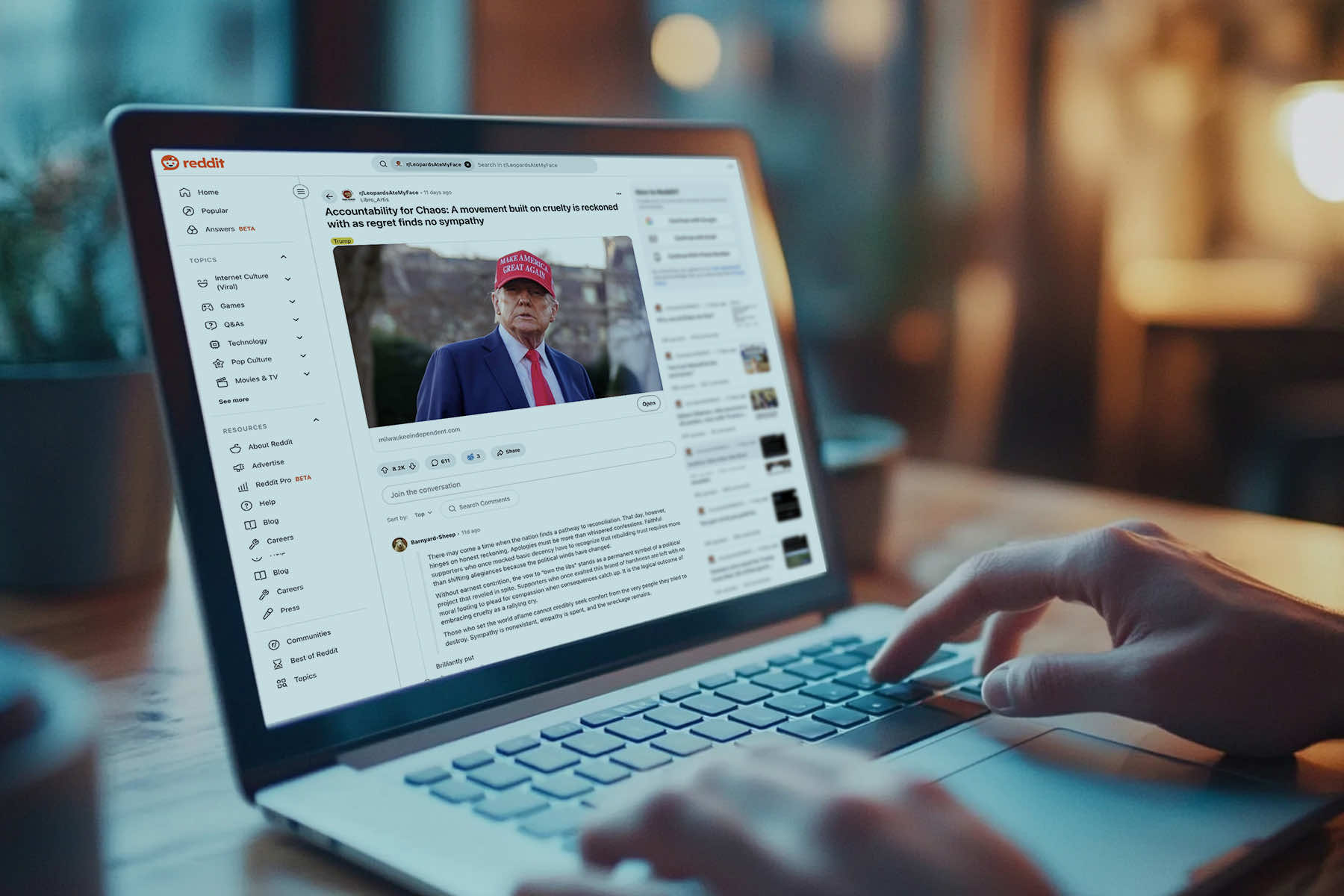 Online backlash to editorial “Accountability for Chaos” finds empathy exhausted over MAGA’s regret