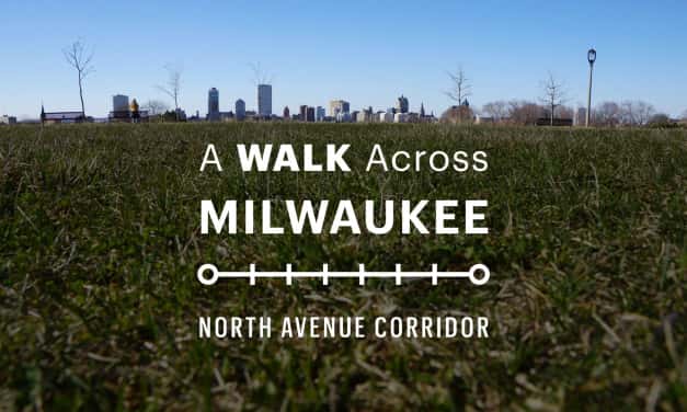 Map: A Walk Across Milwaukee