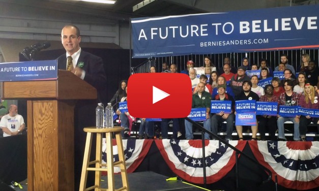 Video: Brostoff introduces Bernie