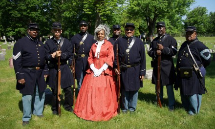 Memorial installed at grave of Colored Civil War soldier