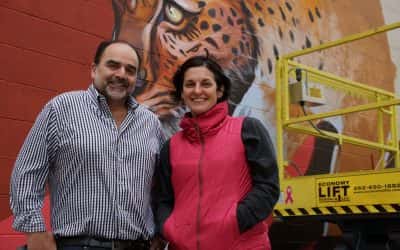 Special mural addition will pay tribute to closing of Kashou Carpets after 108 years