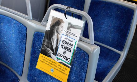 Rosa Parks honored with reserved bus seat tribute