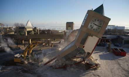 Photo Essay: Clock tower demo makes way for Couture