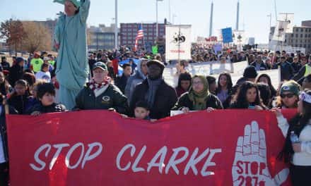 30,000 march against Sheriff Clarke’s immigration crackdown