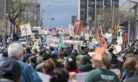 Annual May 1st march draws 30,000 supporters for social justice