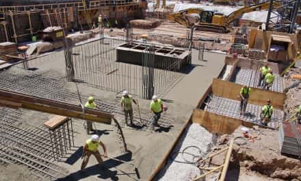 Photo Essay: Major concrete pour underway for Farwell tower