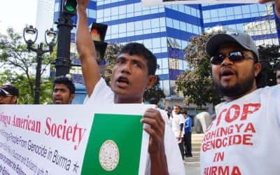 Local Rohingya Muslims plead for help to stop Myanmar genocide