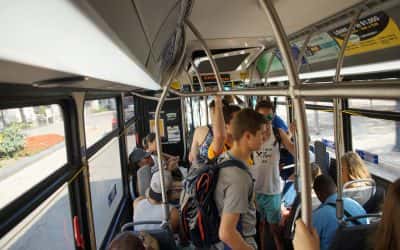 Map: A one day Doors Open route by bus and foot