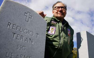 The irony of visiting heroes at Arlington, the former home of a national traitor