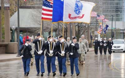 Online patriots too lazy to honor troops by actually attending Veterans Day Parade