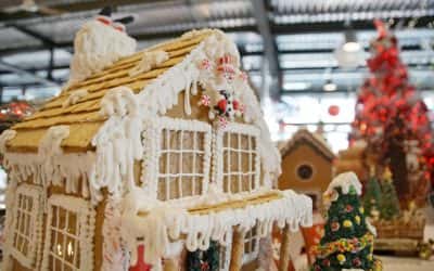 Gingerbread creations baked by MATC students on display at Public Market