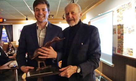 William Bott honored for Milwaukee Rowing Club’s diversity outreach program