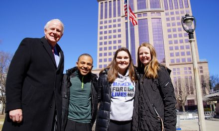 Mayor Barrett and students appeal to Governor Walker to value the lives of kids over NRA money