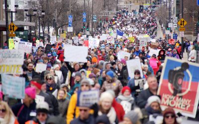 Massive crowd of Milwaukee families march to save their kids from guns