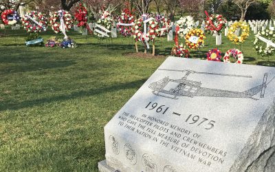 Wisconsin Vietnam War Veterans among thousands honored at memorial for helicopter pilots