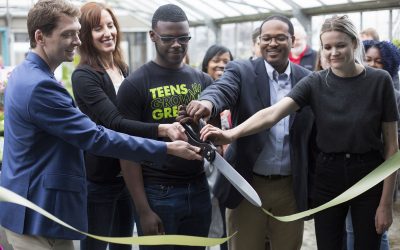 Teens Grow Greens opens new greenhouse and experiential learning facility