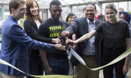 Teens Grow Greens opens new greenhouse and experiential learning facility