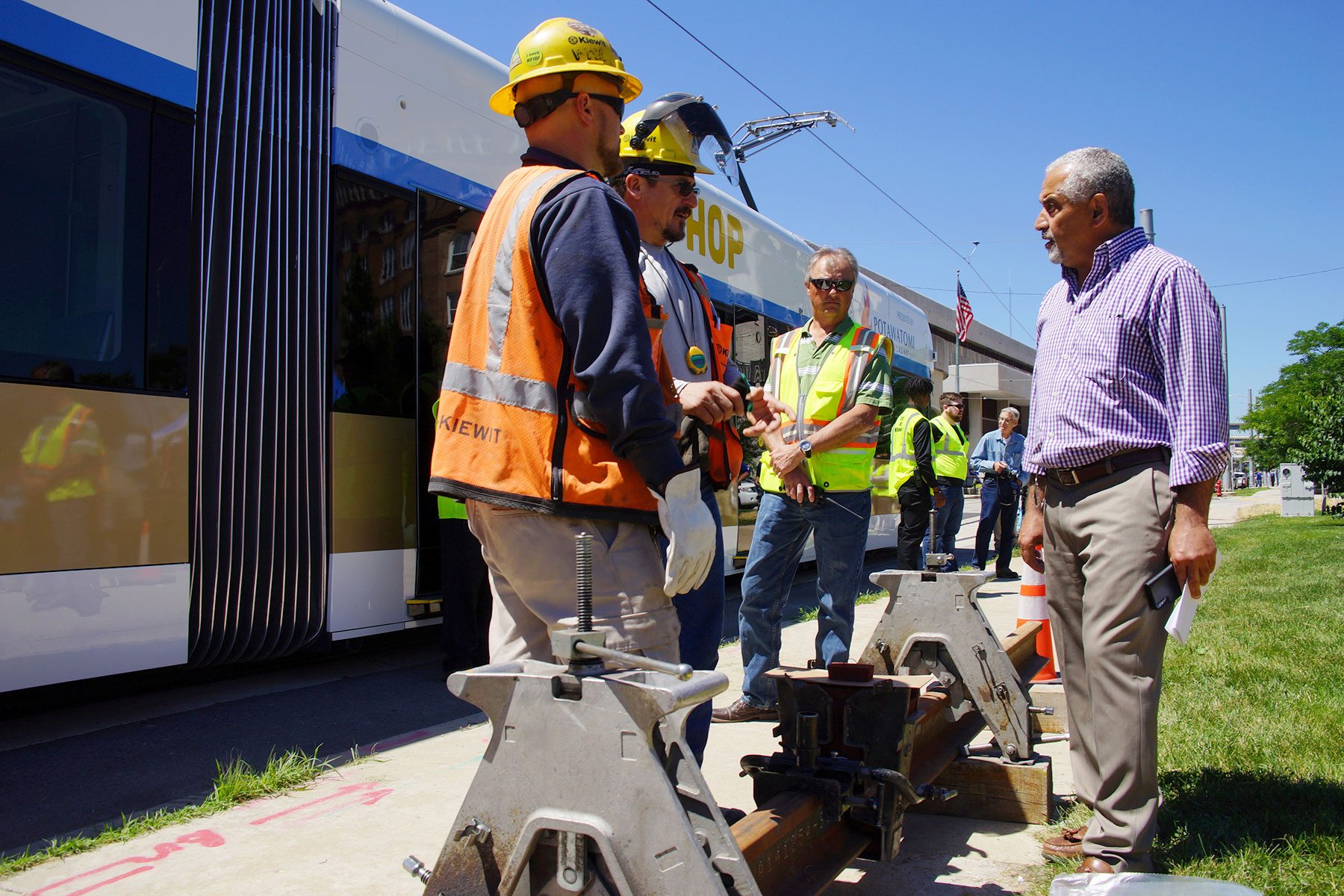 The Hop marks major milestone for end of Streetcar construction with ...