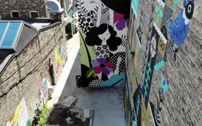 88Nine presents “AlleyWayz” tiny mural concert series at Black Cat Alley