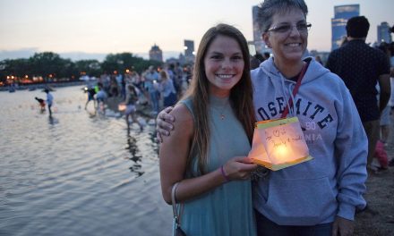 NEWaukee celebrates 8th annual Urban Island Beach Party with floating lanterns