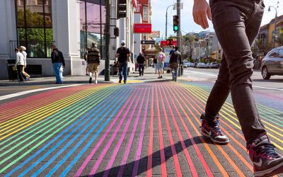 Civic project proposes rainbow crosswalks to honor LGBT heritage of Cathedral Square